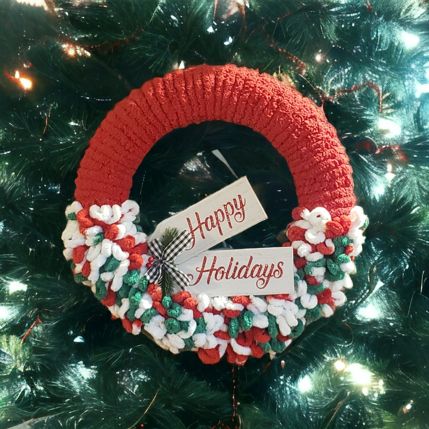 Holiday Wreath, Winter Joy!