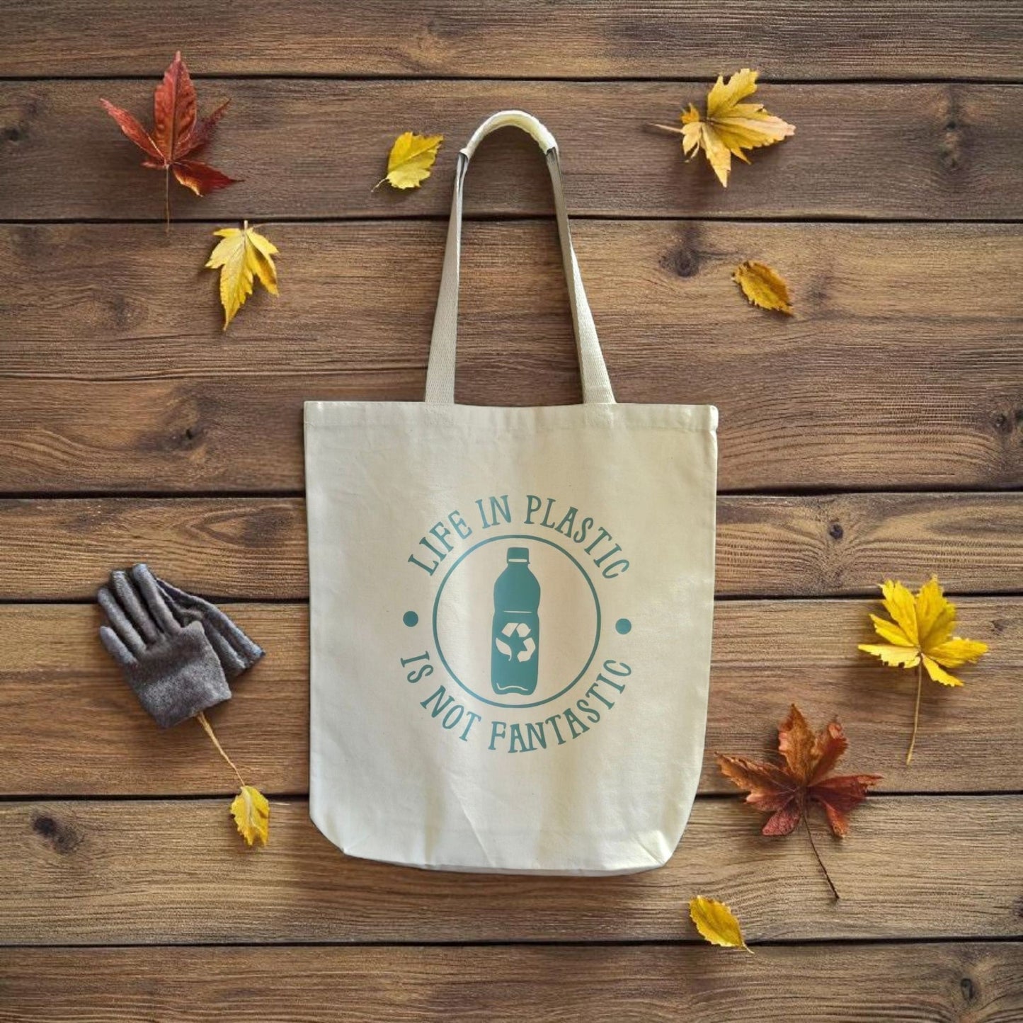 Canvas Tote (Life in Plastic)