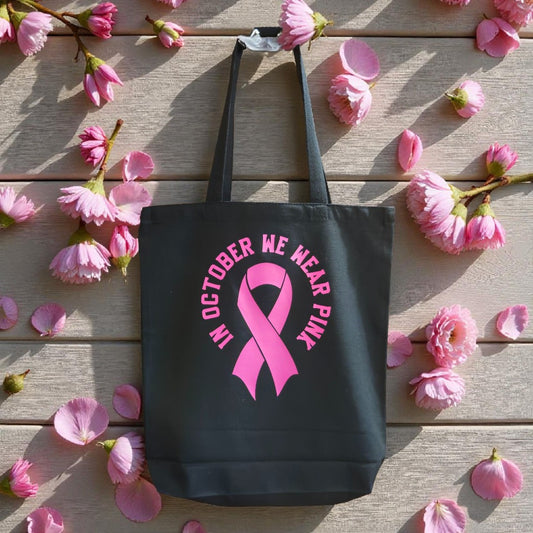 Canvas Tote (We Wear Pink!)