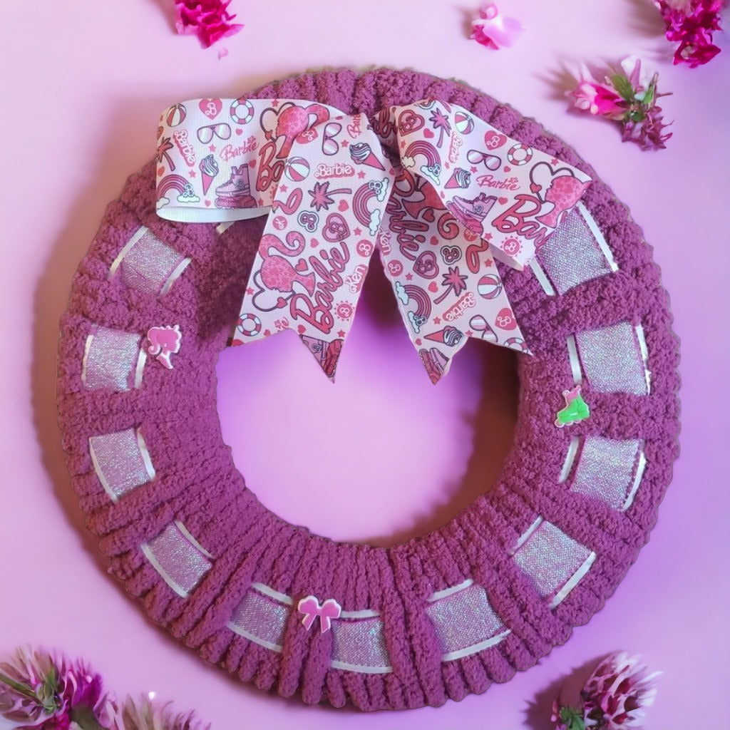 My Barbie Pink 18' Wreath