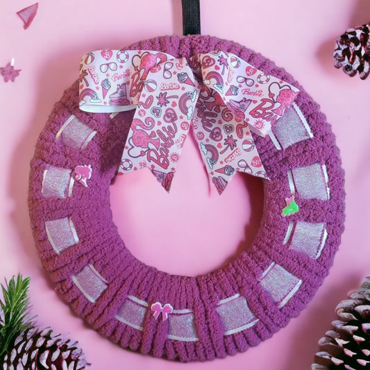 My Barbie Pink 18' Wreath