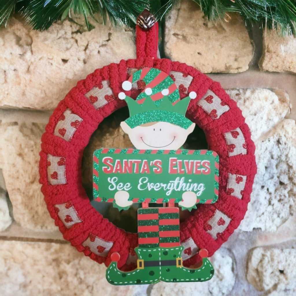 Gifting Elves 15' Wreath