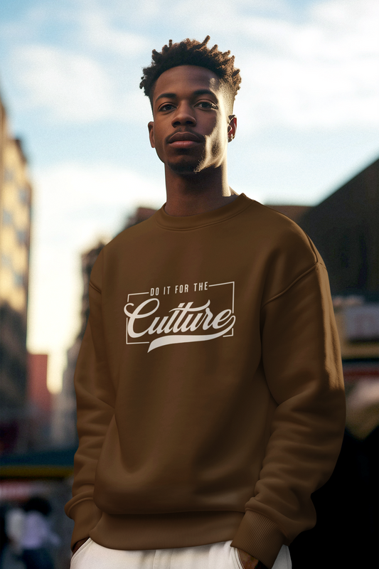 Crew Sweatshirt, Do it For the Culture