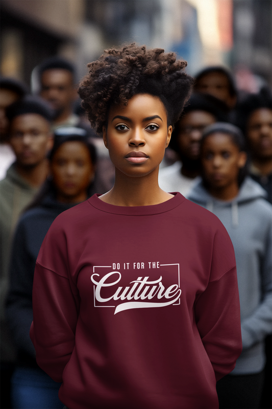 Crew Sweatshirt, Do it For the Culture