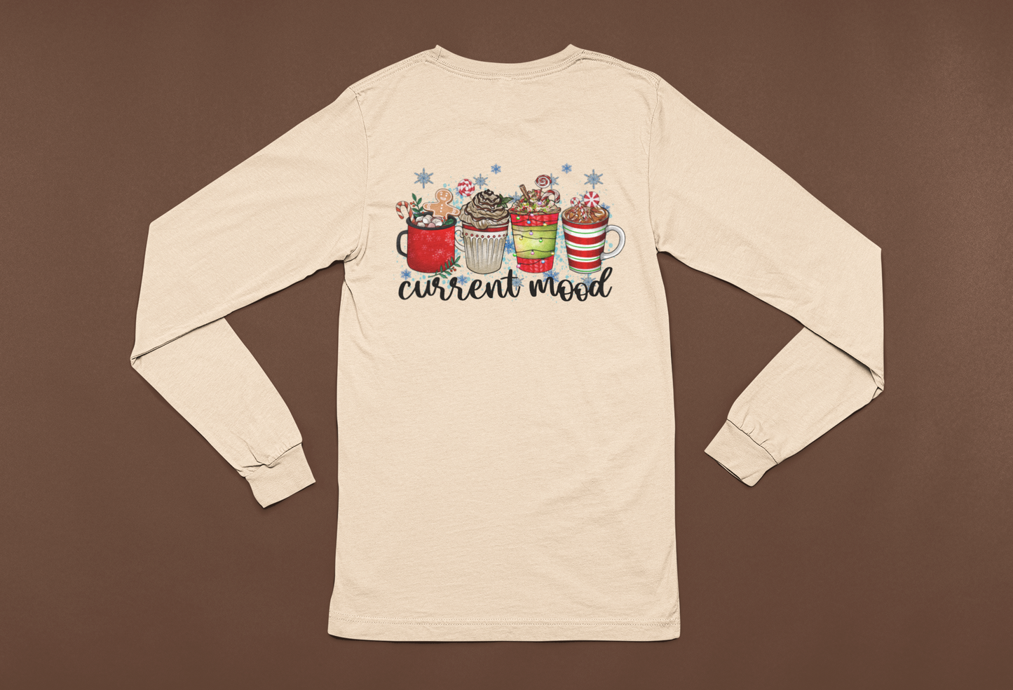 Holiday Long Sleeve Lightweight Crew Shirt, Current