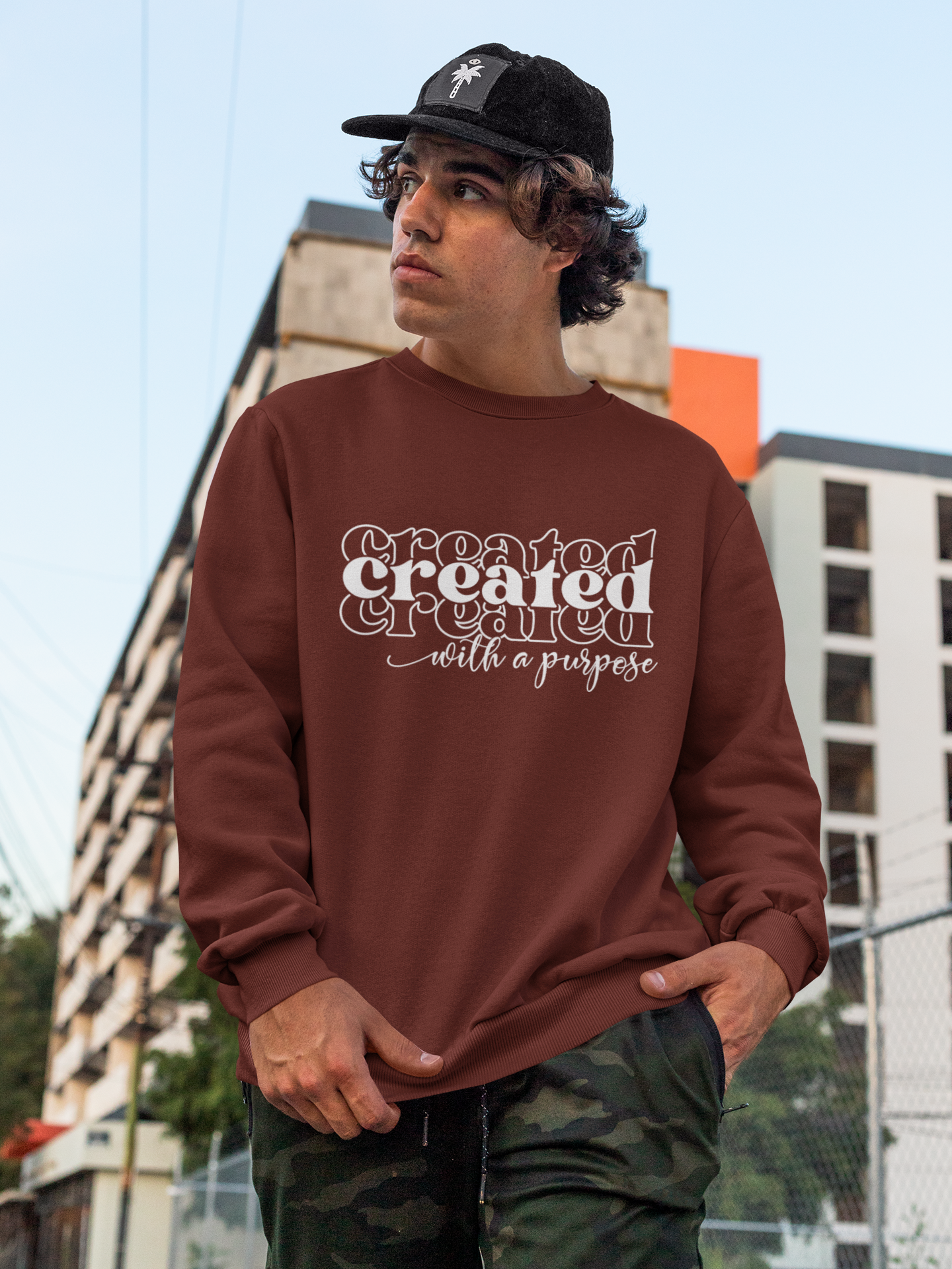 Crew Sweatshirt, Created