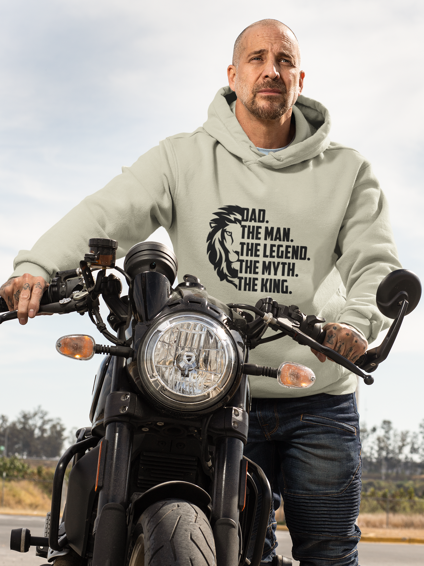 Hooded Sweatshirt, The Man Myth
