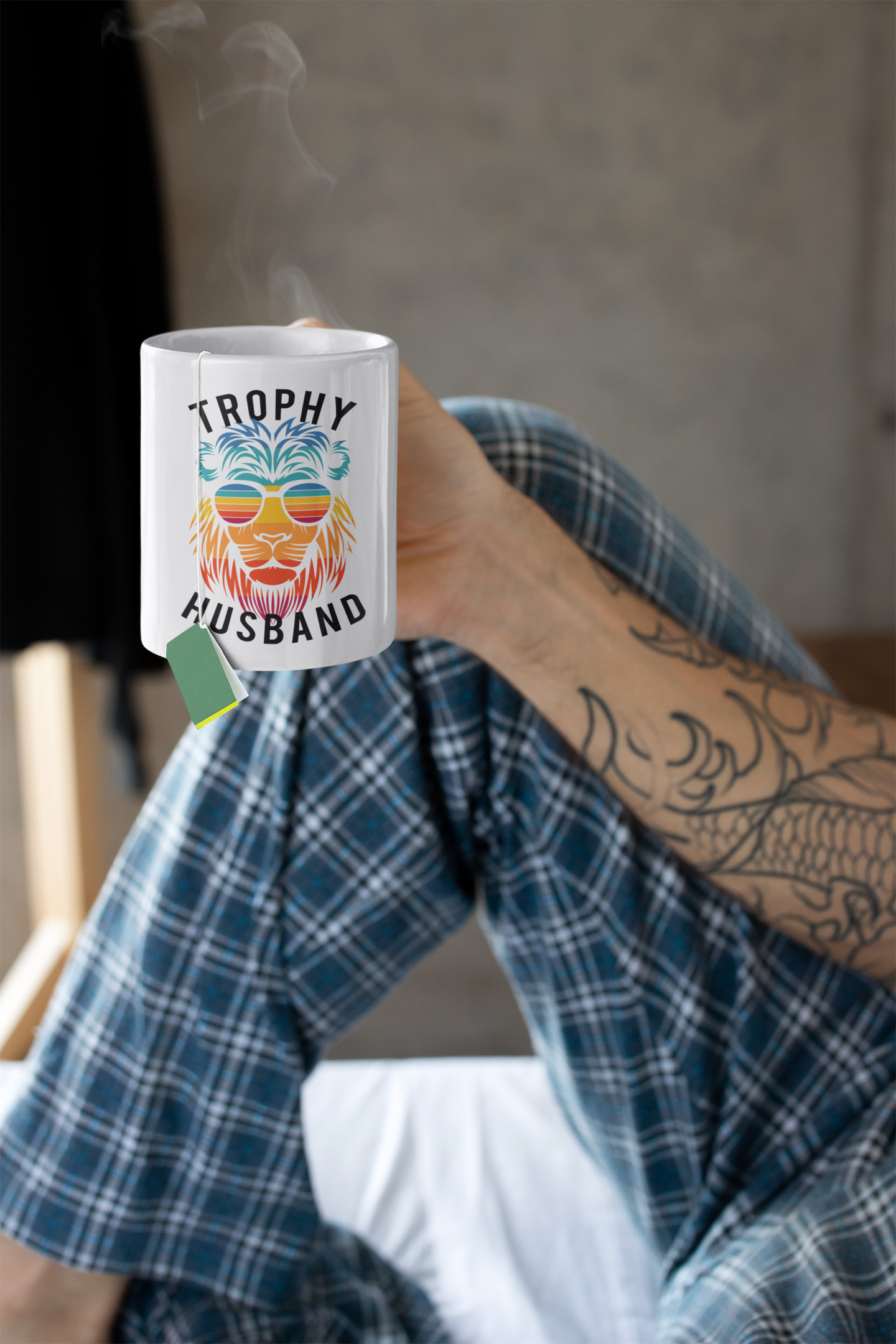 White Mug, Trophy Husband