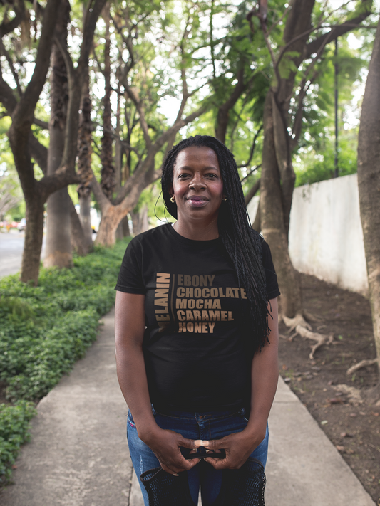 Short Sleeve TShirt, Melanin Shirt