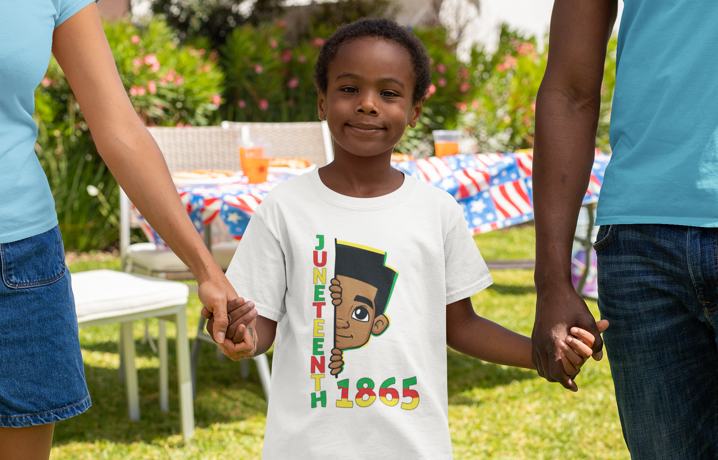 Short Sleeve TShirt, Juneteenth Kids