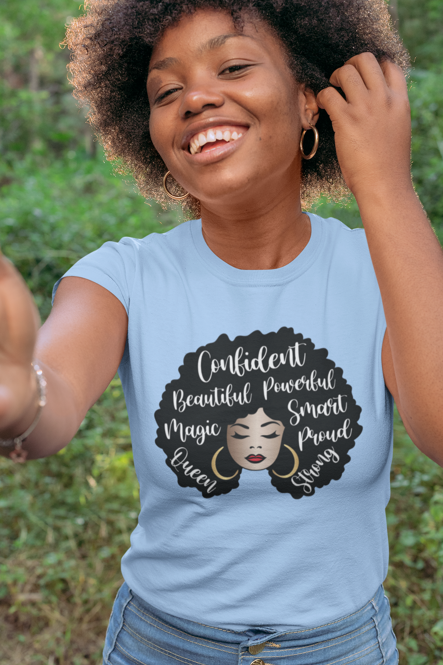 Afro Diva SlimFit T-Shirt