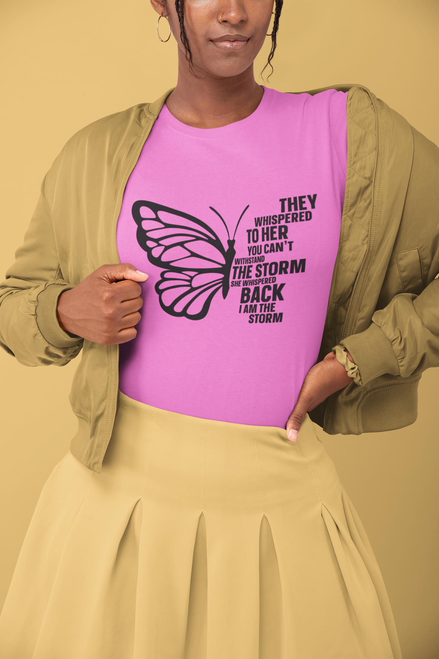 Short Sleeve Junior Slimfit TShirt, Whispered