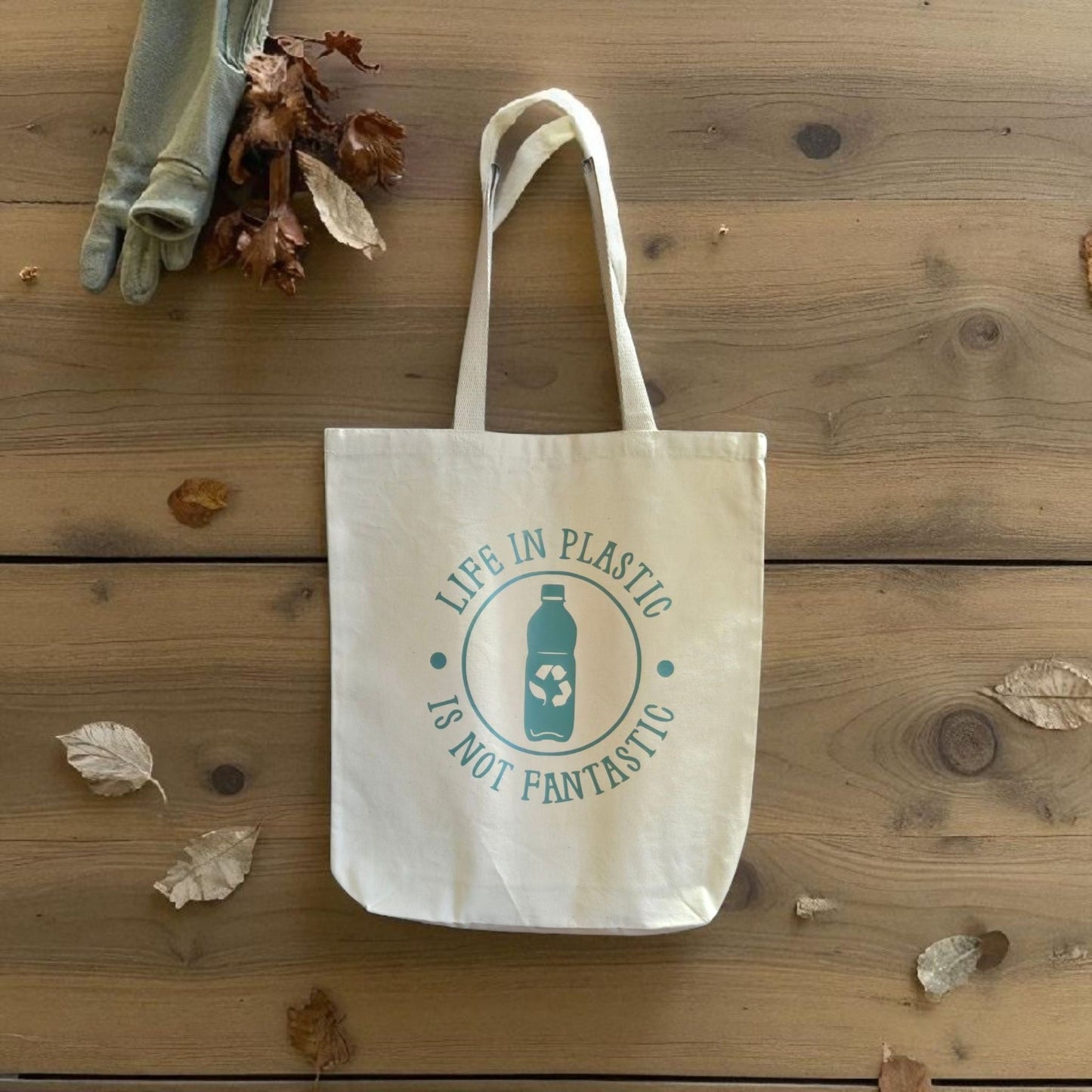 Canvas Tote (Life in Plastic)