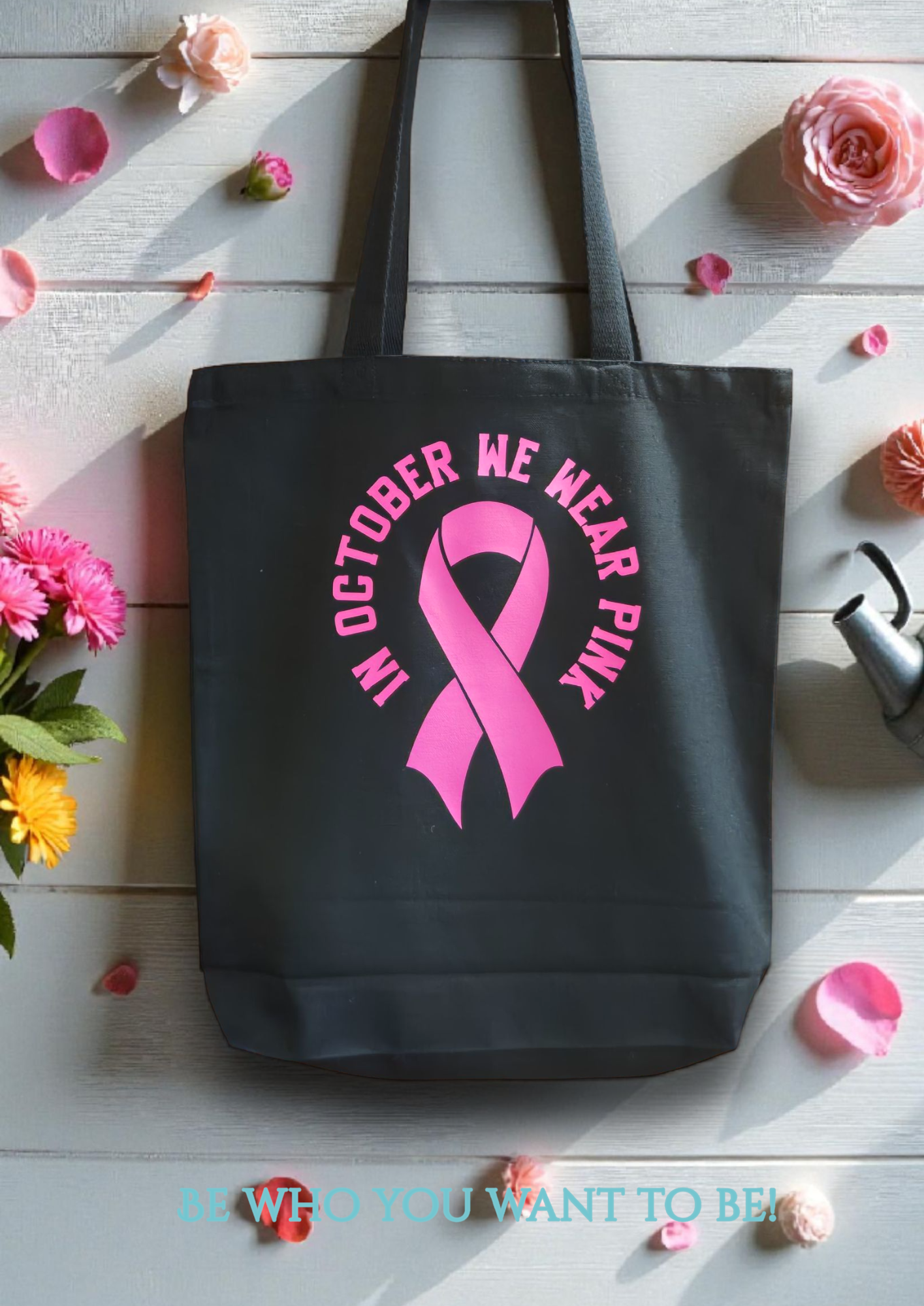 Canvas Tote (We Wear Pink!)