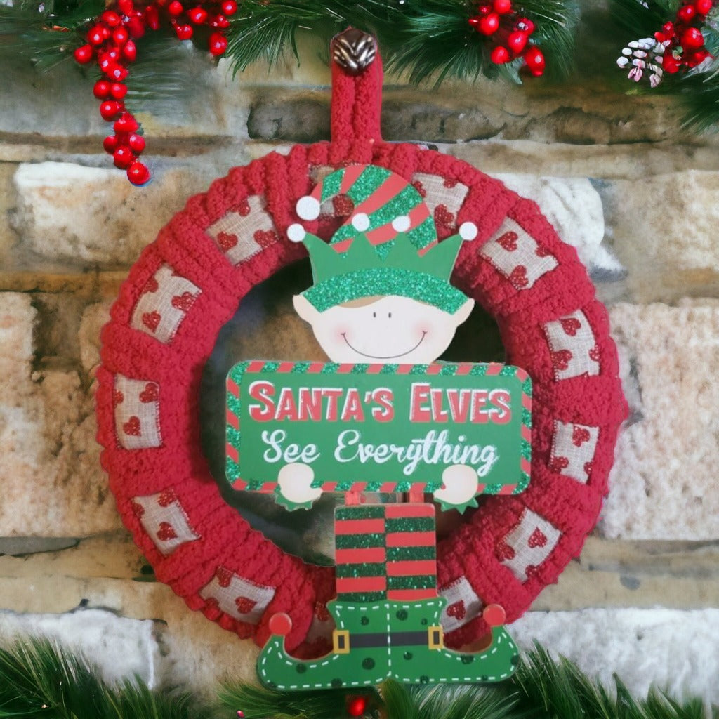 Gifting Elves 15' Wreath