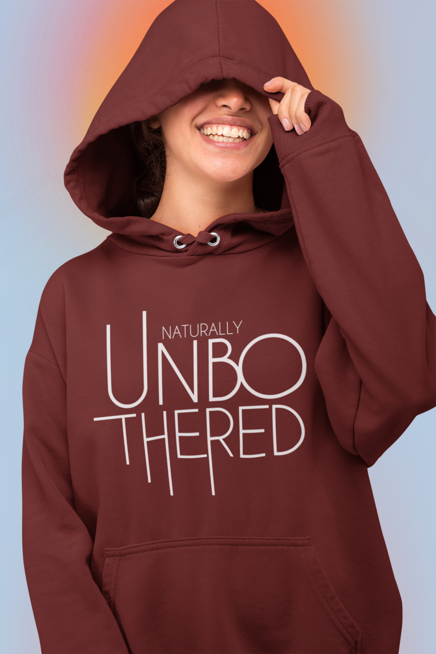 Hooded Sweatshirt, Unbothered
