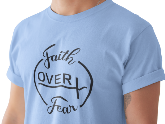 Short Sleeve Junior SlimFit TShirt, Faith Fear